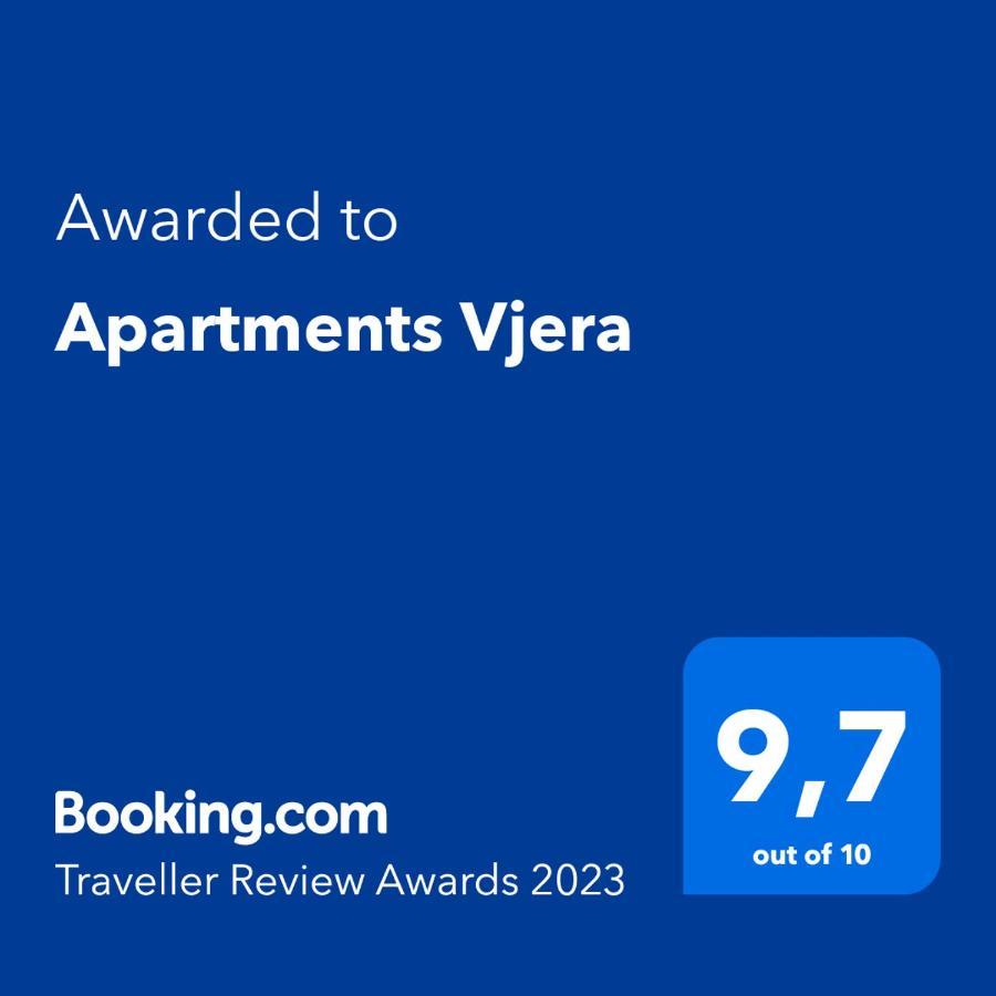 Apartments Vjera Kaprije Esterno foto